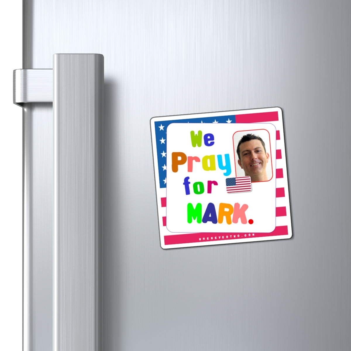 Mark Dice - We The People - Noah's Rainbow Magnet - 3'' - [201]