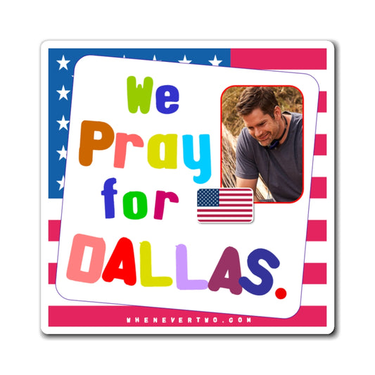 Dallas Jenkins - We The People - Noah's Rainbow Magnet - 3'' - [160]