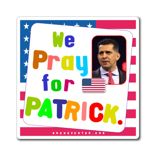Patrick Bet-David - We The People - Noah's Rainbow Magnet - 3'' - [79]