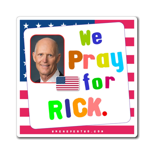 Rick Scott - Legislative Senator Florida - Noah's Rainbow Magnet - 3'' - [256]