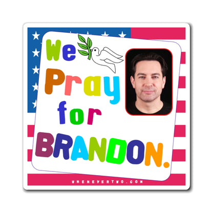 Brandon Straka - We The People - Noah's Rainbow Magnet - 3'' - [326]