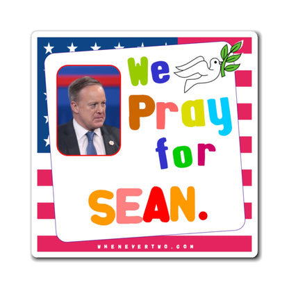 Sean Spicer - We The People - Noah's Rainbow Magnet - 3'' - [93]