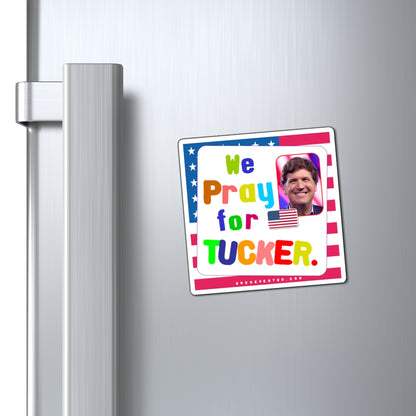 Tucker Carlson - We The People - Noah's Rainbow Magnet - 3'' - [102]