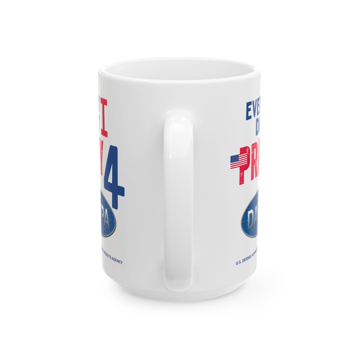 U.S. Defense Advanced Research Projects Agency - Major Agencies - I Pray - Mug - 15 oz