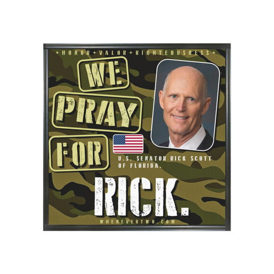 Rick Scott - Legislative Senator Florida - The Man Cave Magnet - 3'' - [256]