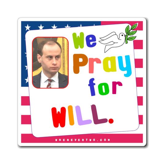 Will Scharf - Executive White House Staff Secretary - Noah's Rainbow Magnet - 3'' - [271]