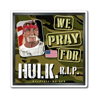 Hulk Hogan - We The People - The Man Cave Magnet - 3'' - [44]