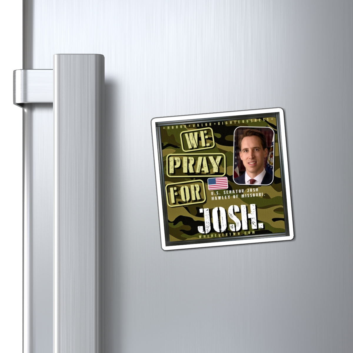 Josh Hawley - Legislative Senator Missouri - The Man Cave Magnet - 3'' - [233]