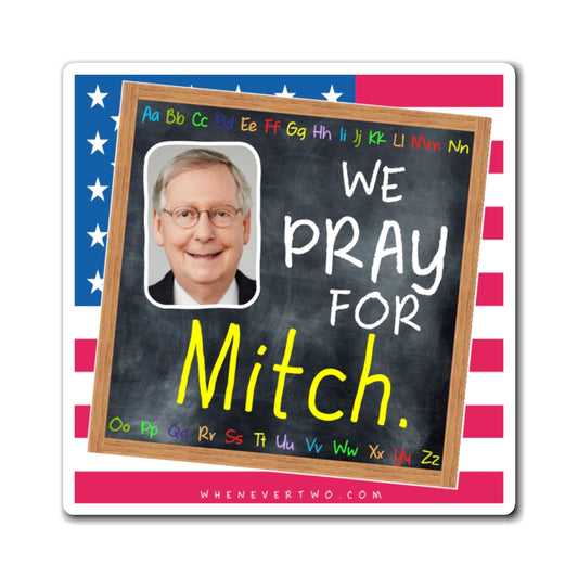 Mitch McConnell - Legislative Senator Kentucky - The Blackboard Magnet - 3'' - [244]