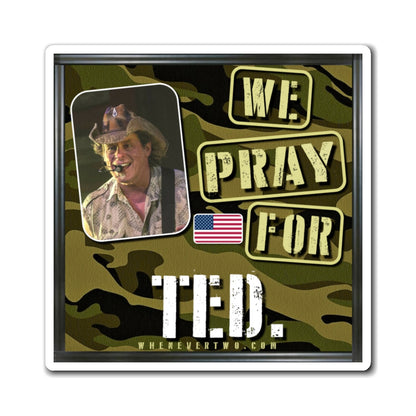 Ted Nugent - We The People - The Man Cave Magnet - 3'' - [99]