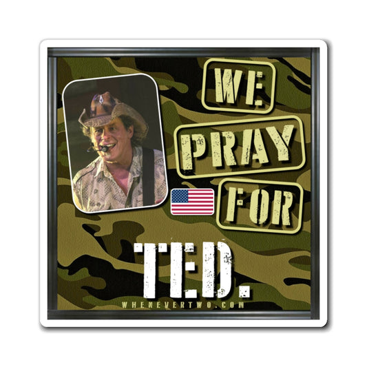 Ted Nugent - We The People - The Man Cave Magnet - 3'' - [99]