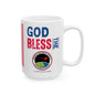 U.S.  Missile Defense Agency - Major Agencies - God Bless - Mug - 15 oz