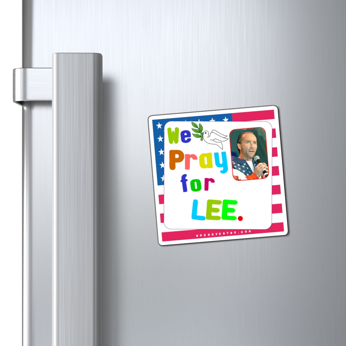 Lee Greenwood - We The People - Noah's Rainbow Magnet - 3'' - [67]