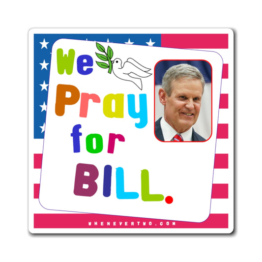 Bill Lee - State Executive Governor Tennessee - Noah's Rainbow Magnet - 3'' - [294]