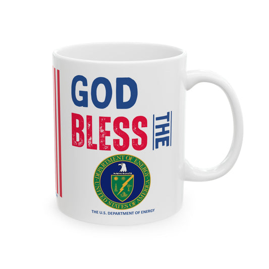 Energy - Cabinet - God Bless -  Mug - 11 oz