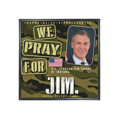 Jim Banks - Legislative Senator Indiana - The Man Cave Magnet - 3'' - [212]