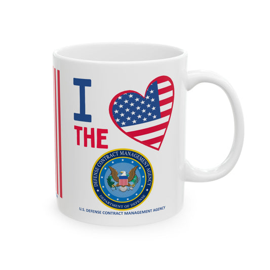 U.S. Defense Contract Management Agency - Major Agencies - I Love - Mug - 11 oz