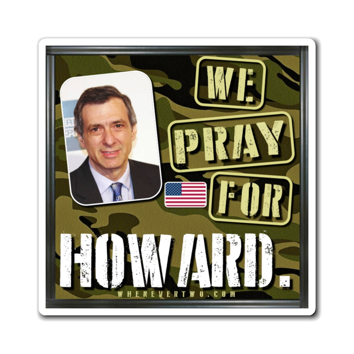 Howard Kurtz - We The People - The Man Cave Magnet - 3'' - [43]