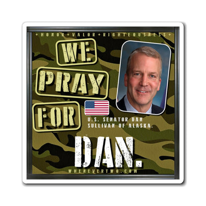 Dan Sullivan - Legislative Senator Alaska - The Man Cave Magnet - 3'' - [259]