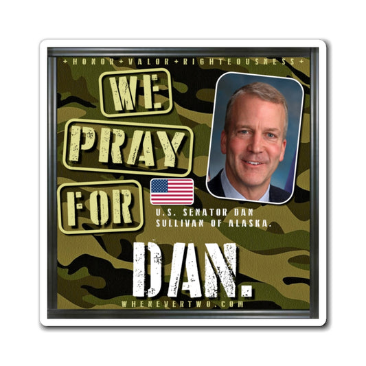 Dan Sullivan - Legislative Senator Alaska - The Man Cave Magnet - 3'' - [259]