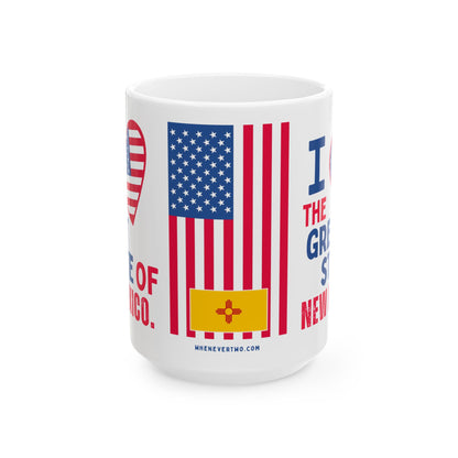 New Mexico - I Love -  Mug - 15 oz