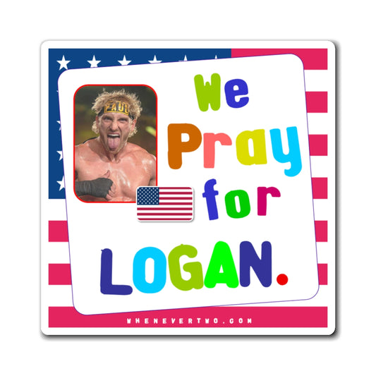 Logan Paul - We The People - Noah's Rainbow Magnet - 3'' - [143]