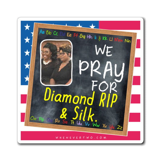 Diamond RIP and Silk - We The People - The Blackboard Magnet - 3'' - [30]