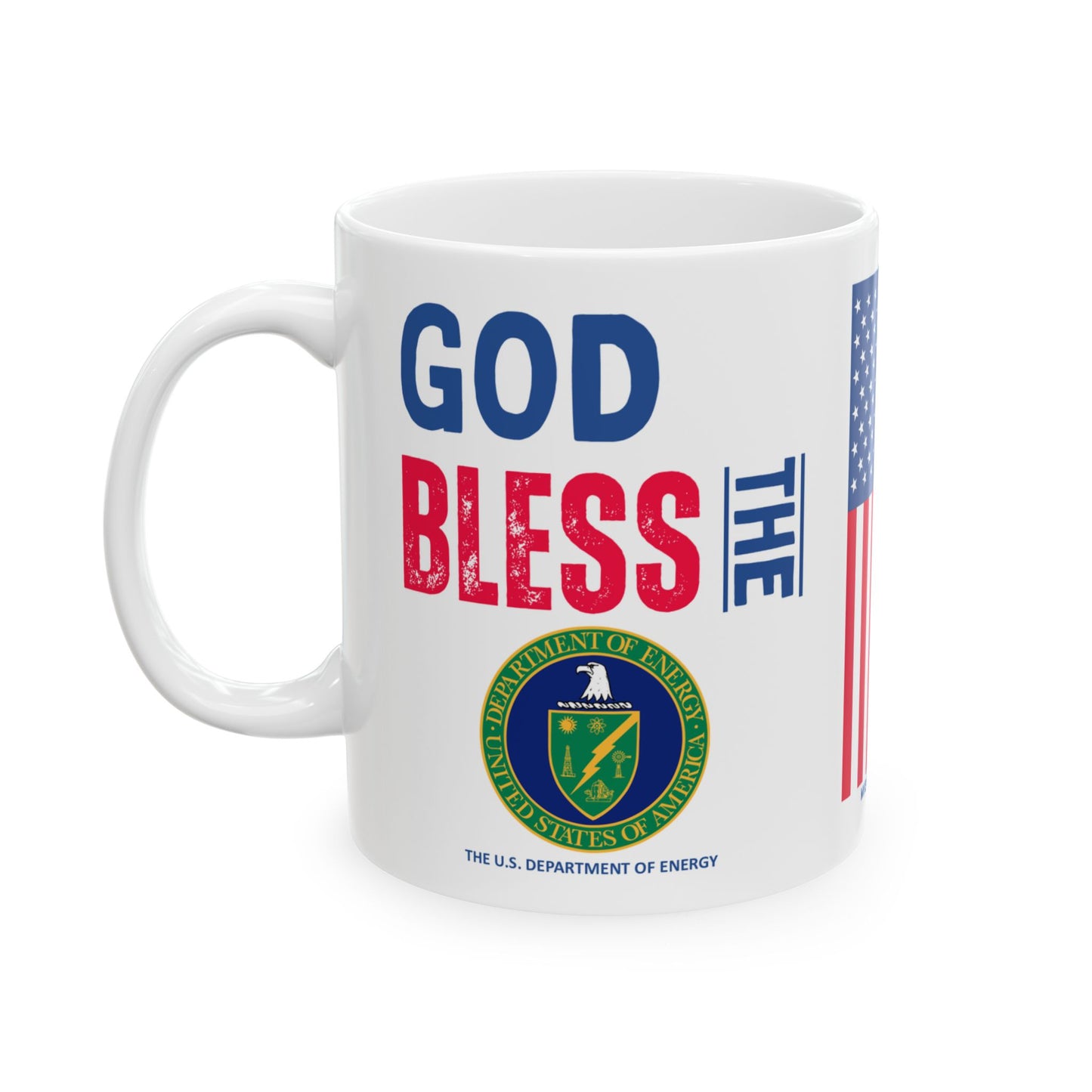Energy - Cabinet - God Bless -  Mug - 11 oz