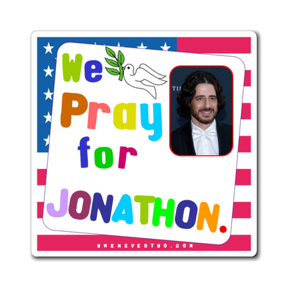 Jonathan Roumie - We The People - Noah's Rainbow Magnet - 3'' - [207]