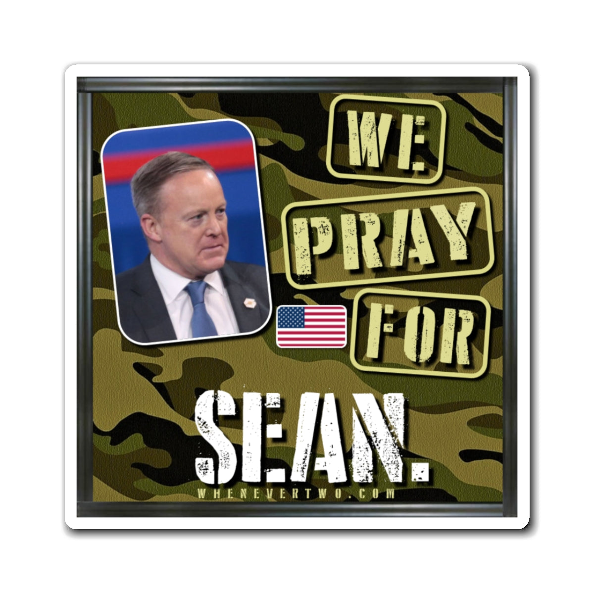 Sean Spicer - We The People - The Man Cave Magnet - 3'' - [93]