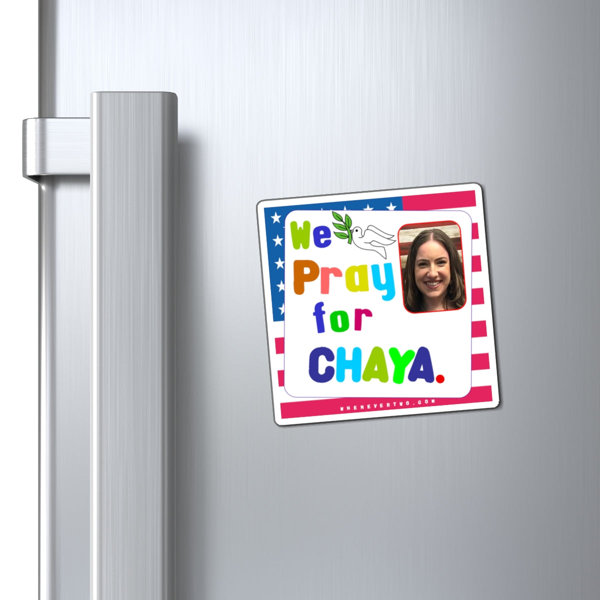 Chaya Raichik - We The People - Noah's Rainbow Magnet - 3'' - [264]