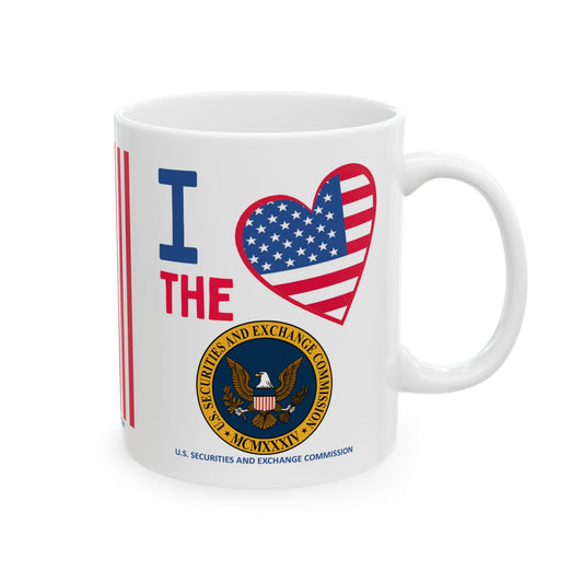 U.S. Securities and Exchange Commission - Major Agencies - I Love - Mug - 11 oz