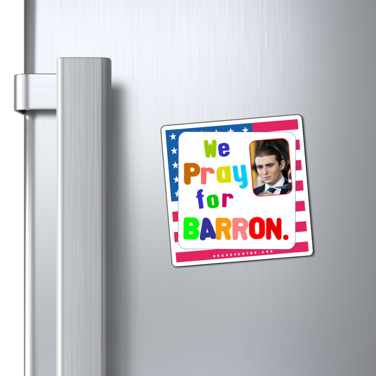 Barron Trump - We The People - Noah's Rainbow Magnet - 3'' - [302]