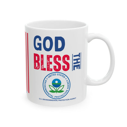 U.S. Environmental Protection Agency - Major Agencies - God Bless - Mug - 11 oz