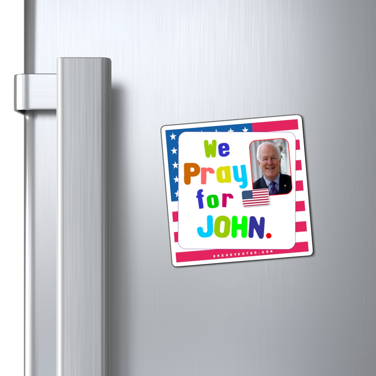 John Cornyn - Legislative Senator Texas - Noah's Rainbow Magnet - 3'' - [221]