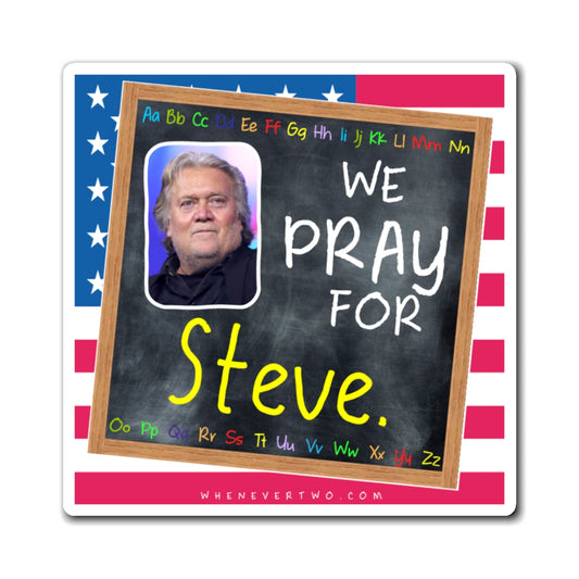 Steve Bannon - We The People - The Blackboard Magnet - 3'' - [308]