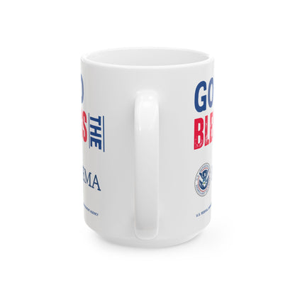 U.S. Federal Emergency Management Agency - Major Agencies - God Bless - Mug - 15 oz