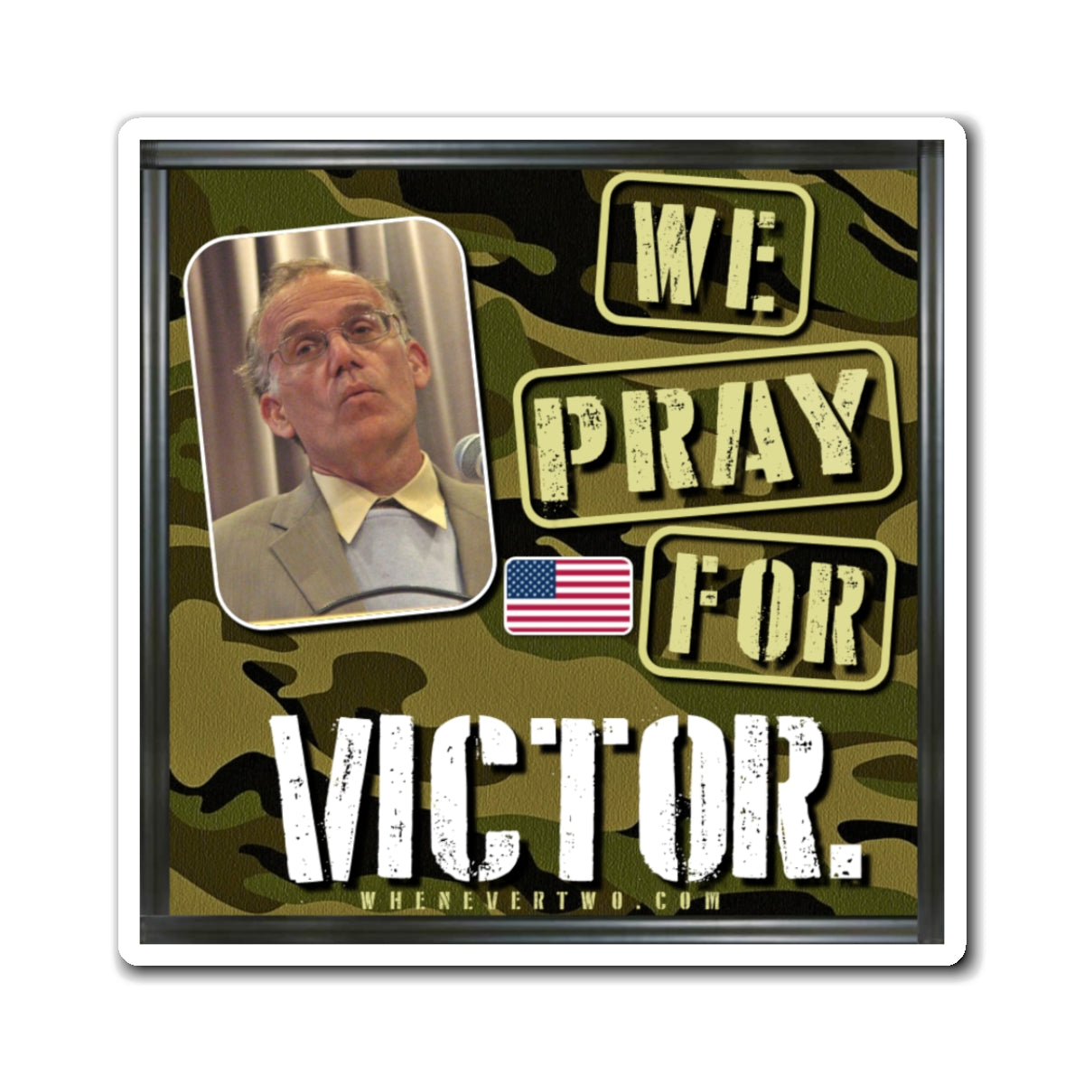 Victor Davis hansen - We The People - The Man Cave Magnet - 3'' - [104]