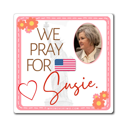 Susie Wiles - Executive Cabinet White House Chief of Staff - The Girl Cave Magnet - 3'' - [135]