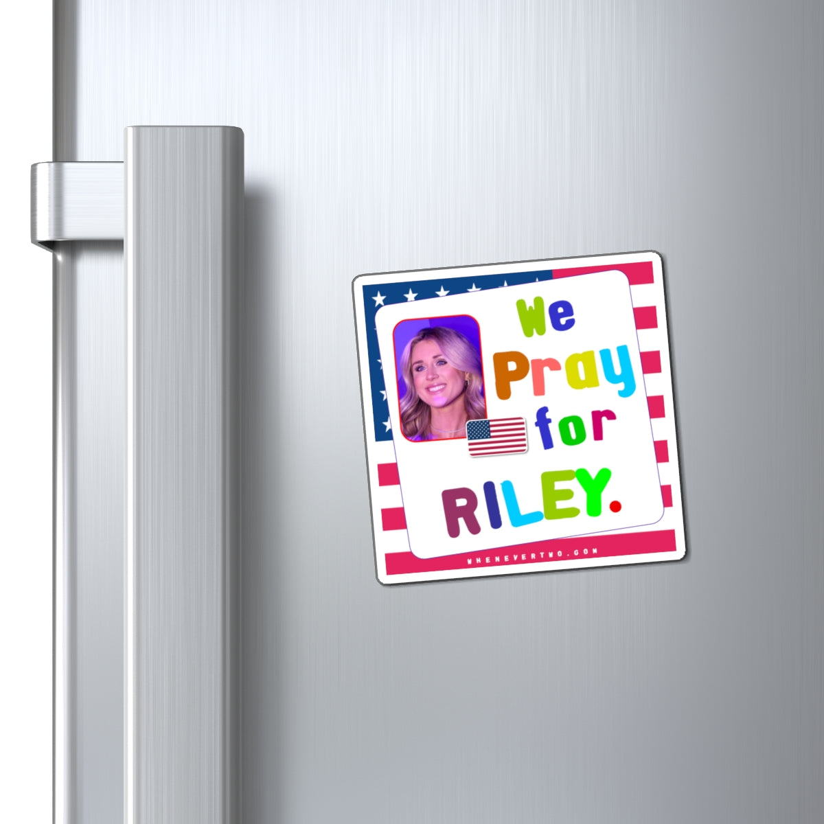 Riley Gaines - We The People - Noah's Rainbow Magnet - 3'' - [186]