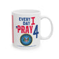 U.S. Defense Contract Management Agency - Major Agencies - I Pray - Mug - 11 oz