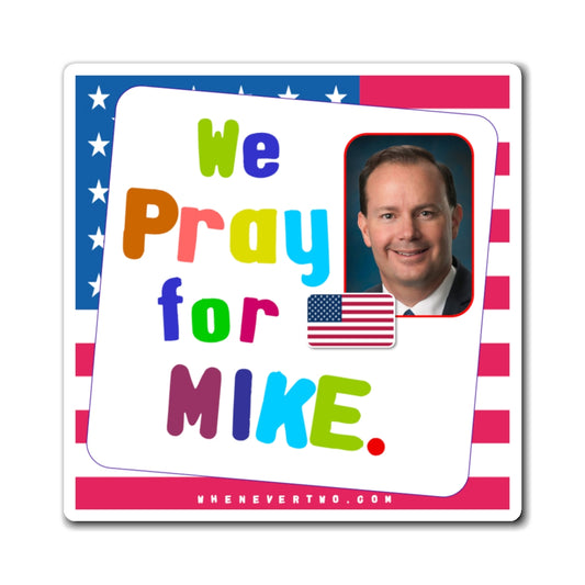 Mike Lee - Legislative Senator Utah - Noah's Rainbow Magnet - 3'' - [241]