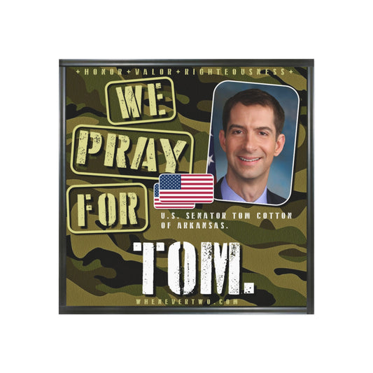Tom Cotton - Legislative Senator Arkansas - The Man Cave Magnet - 3'' - [222]
