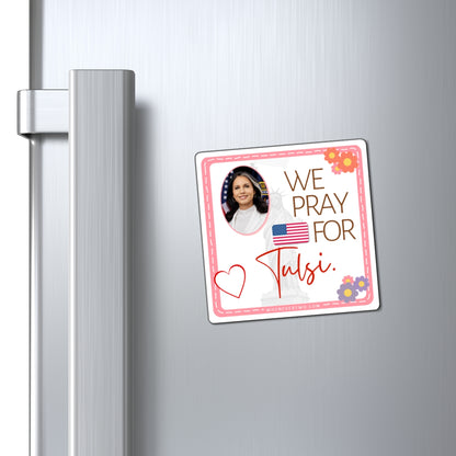 Tulsi Gabbard - Executive Cabinet Director of National Intelligence - The Girl Cave Magnet - 3'' - [131]
