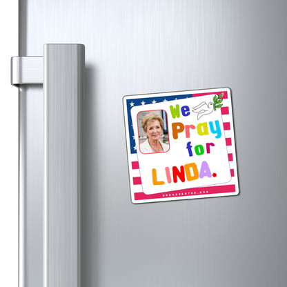 Linda McMahon - Executive Cabinet Secretary of Education - Noah's Rainbow Magnet - 3'' - [126]