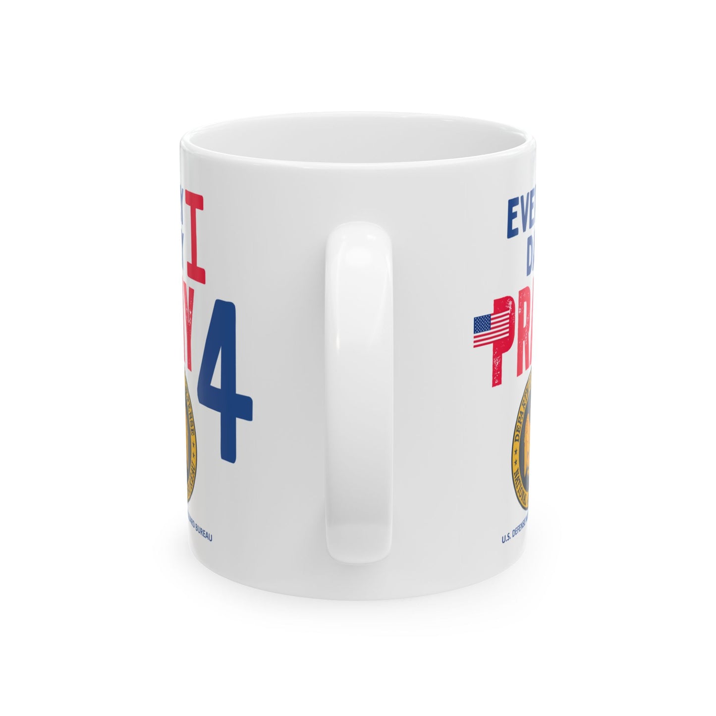 U.S. Defense National Guard Bureau - Major Agencies - I Pray - Mug - 11 oz