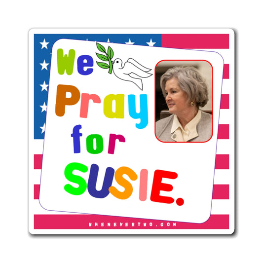 Susie Wiles - Executive Cabinet White House Chief of Staff - Noah's Rainbow Magnet - 3'' - [135]