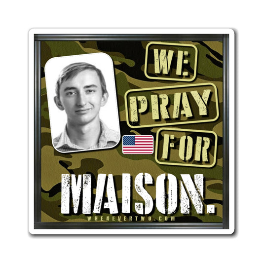 Maison DesChamps - We The People - The Man Cave Magnet - 3'' - [181]