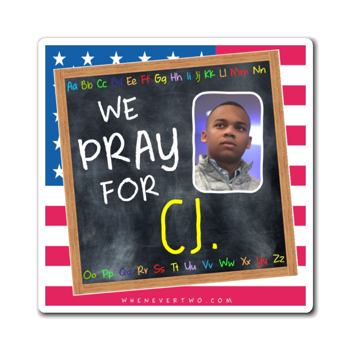 CJ Pearson - We The People - The Blackboard Magnet - 3'' - [21]