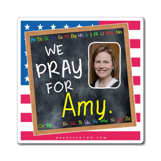 Amy Coney Barrett - Judiciary Supreme Court Associate Justice - The Blackboard Magnet - 3'' - [141]